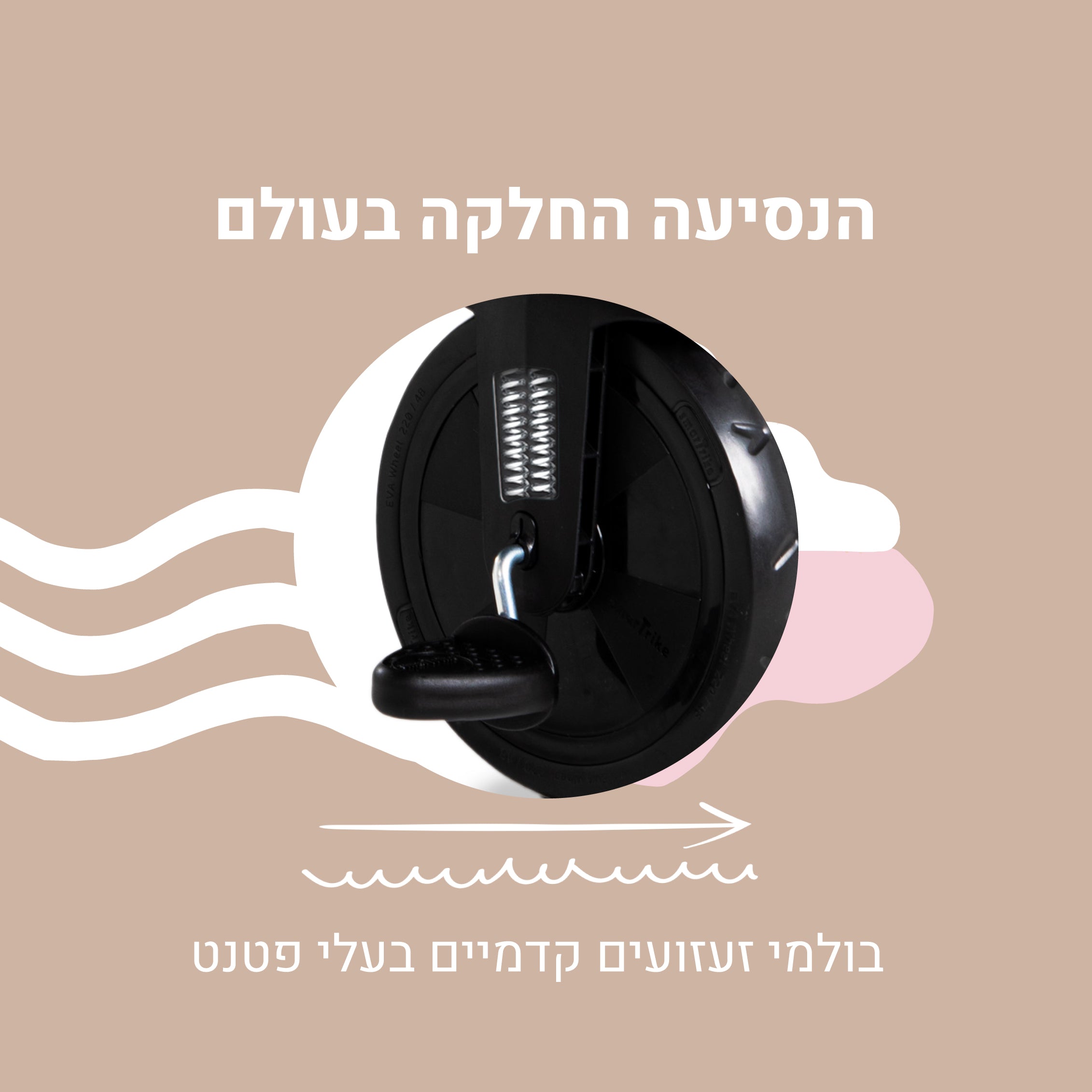 STR 7 Kelly Anna-  תלת אופן לתינוקות- מהדורה מוגבלת
